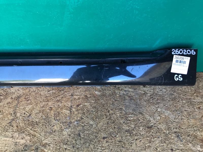 Накладка порога наружная левая GS350 GS300 05-11 2008 Седан 3.5 2GR-FSE