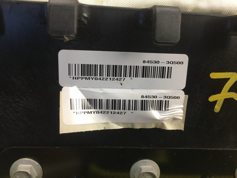 Подушка безопасности пассажира SONATA YF 10-14 2011 YF 2.4 G4KJ