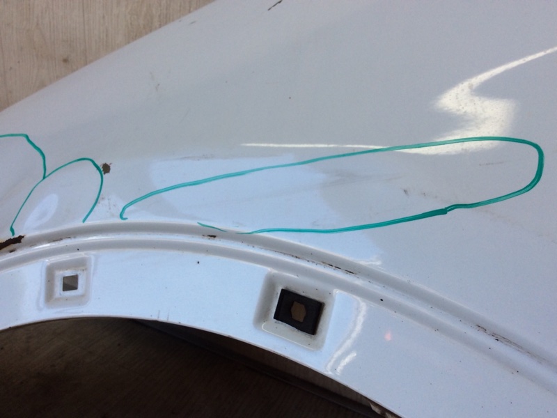 Крыло переднее левое SANTA FE (DM) 12-18 2013 2.4 G4KJ