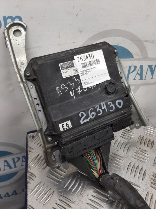 Блок управления двигателем LEXUS ES350 06-12 89661-33E71 Б/У