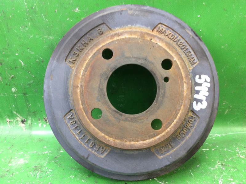 Тормозной барабан задний правый FORD FIESTA 08-17 2012 1.6 C16HDEX BE8Z-1126-B Б/У