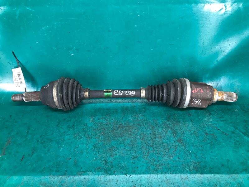 Привод передний левый FORD FIESTA 08-17 2013 Хэтчбек 1.6 XDEZ D1BZ-3B437-A Б/У