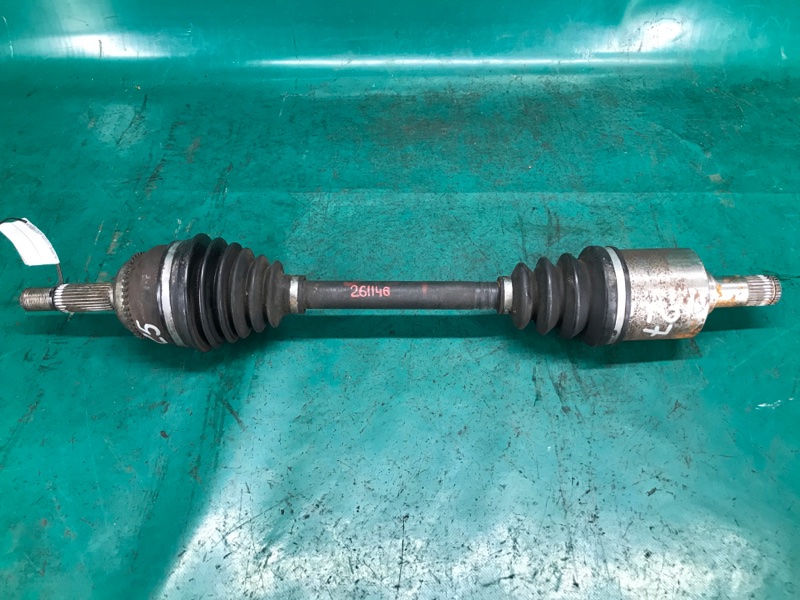 Привод передний левый MITSUBISHI OUTLANDER 03-07 2002 Внедорожник 2.4 4G64 MR980131 Б/У