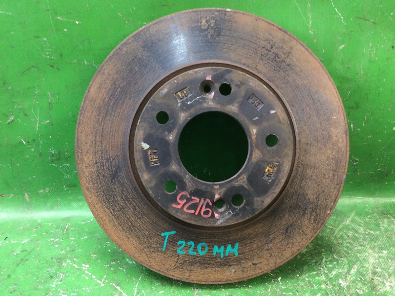 Тормозной диск передний передний HYUNDAI ELANTRA MD 10-15 2015 MD 1.8 G4NB 517123X000 Б/У