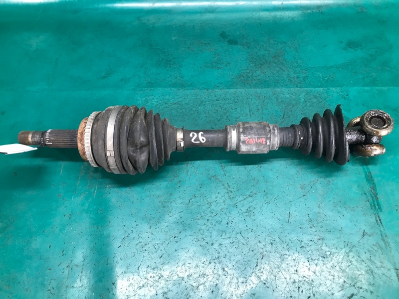 Привод передний левый TOYOTA HIGHLANDER 01-07 2002 Внедорожник 3.0 1MZFE 43420-48060 Б/У