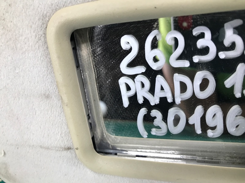 Козырек солнцезащитный левый LAND CRUISER PRADO 150 09-17 2010 Внедорожник 3.0 1KDFTV