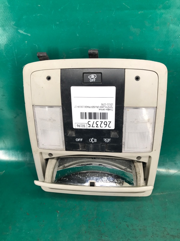 Плафон салона LAND CRUISER PRADO 150 09-17 2010 Внедорожник 3.0 1KDFTV Плафон салона LAND CRUISER PRADO 150 09-17 2010 Внедорожник 3.0 1KDFTV