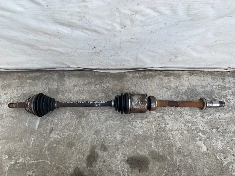 Запчасть привод передний правый TOYOTA SIENNA 03-10 2006 3.5 2GR-FE 43410-08030 Б/У Привод передний правый TOYOTA SIENNA 03-10 2006 3.5 2GR-FE 43410-08030 Б/У