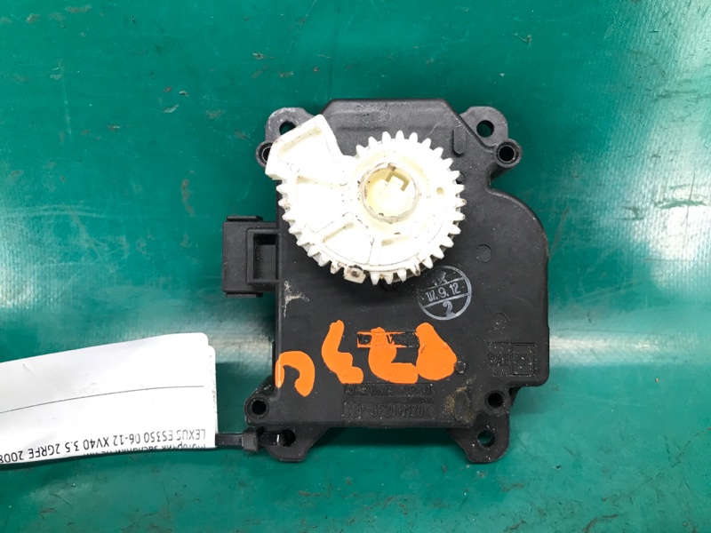 Моторчик заслонки печки LEXUS ES350 06-12 2008 XV40 3.5 2GR-FE 87106-33260 Б/У