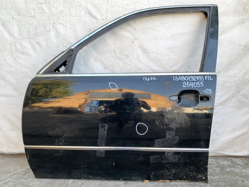 Дверь передняя левая LEXUS LS430 00-06 2000 UCF30L 4.3 3UZFE 67002-50050 Б/У
