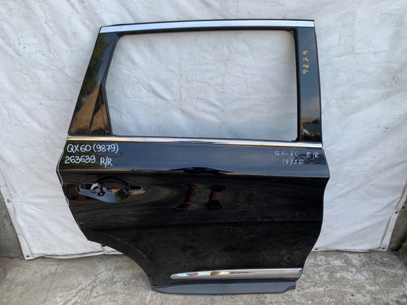 Дверь задняя правая QX60/JX35 12-20 2013 3.5 VQ35DE