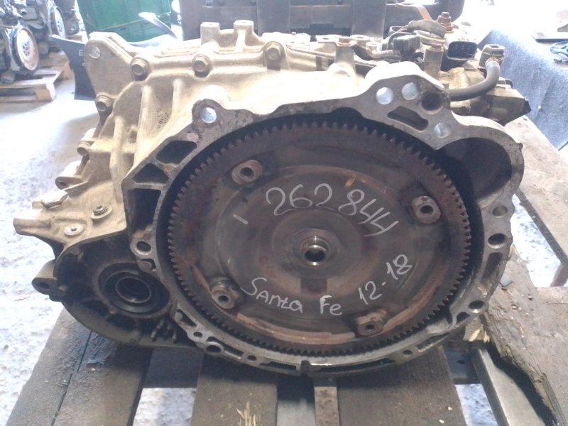 АКПП на запчасти ( под ремонт ) HYUNDAI SANTA FE (DM) 12-18 2013 2.4 G4KJ 450003BKA0 Б/У