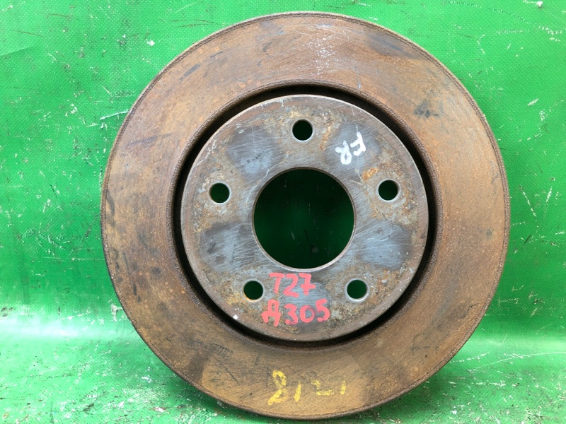 Тормозной диск передний передний правый DODGE JOURNEY 08-20 2010 3.5 EGF 4721 995AA Б/У