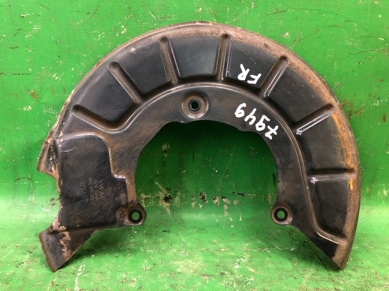 Защита тормозного диска передняя правая VOLKSWAGEN JETTA 05-10 Седан 2.5