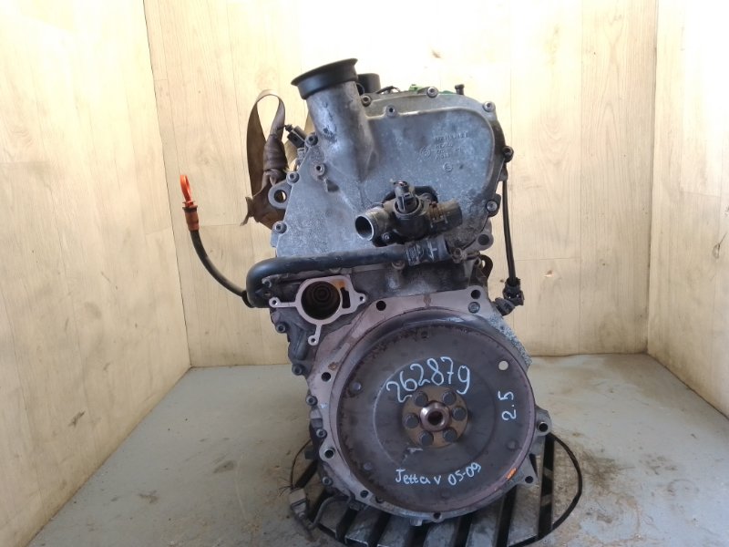 Двигатель бензин VOLKSWAGEN JETTA 05-10 2007 Седан 2.5 BGP Б/У