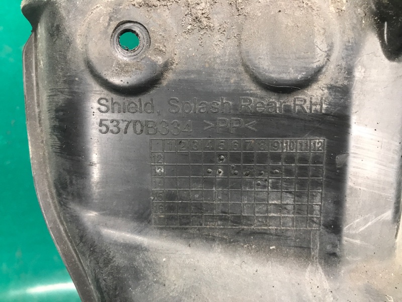 Подкрылок задний правый ASX / OUTLANDER SPORT 10-21 2015 Внедорожник 2.0 4B11