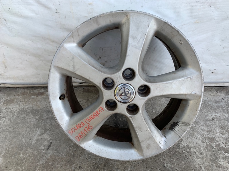 Диск R17 SOLARA 03-09 2004 3.3 3MZFE Диск R17 SOLARA 03-09 2004 3.3 3MZFE
