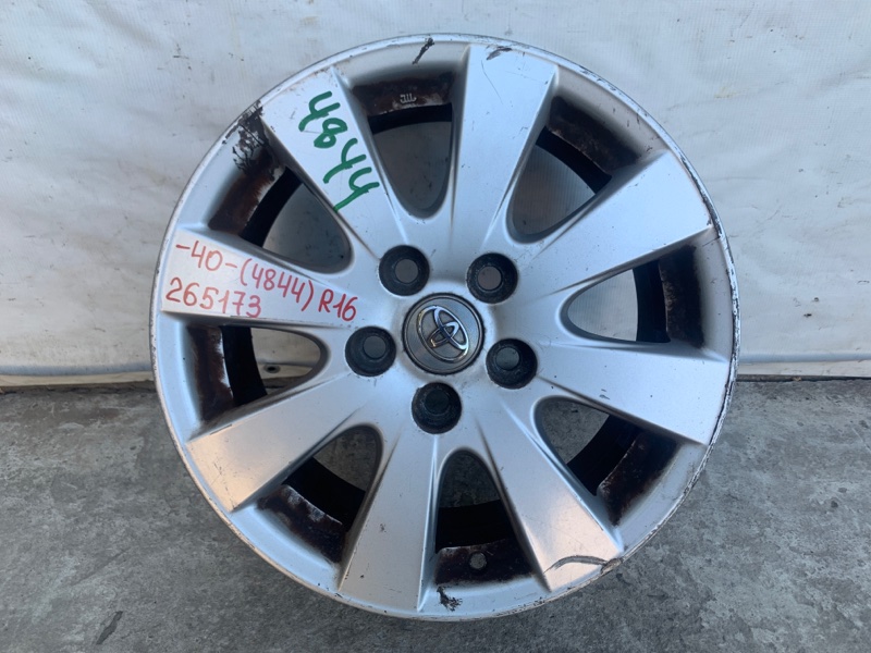 Диск R16 TOYOTA CAMRY 40 06-11 2007 2.4 2AZFXE 42611-06361 Б/У