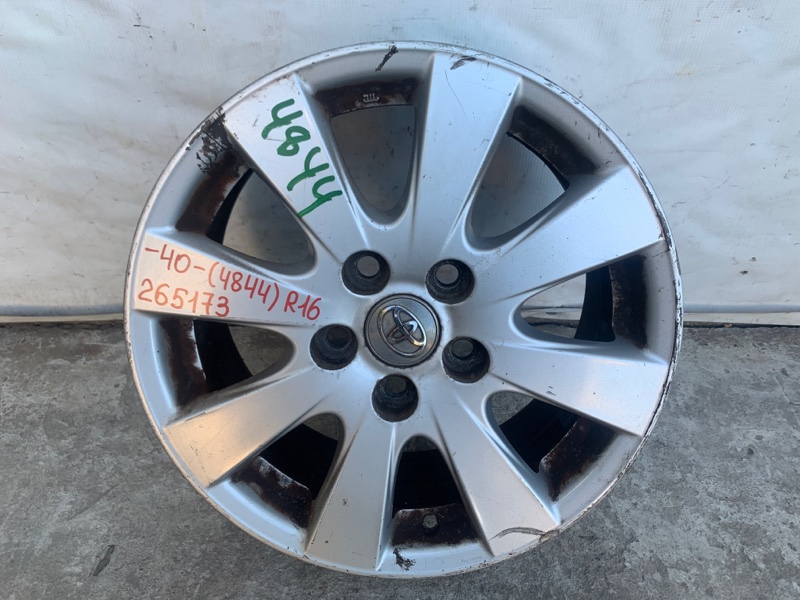 Диск R16 CAMRY 40 06-11 2007 2.4 2AZFXE