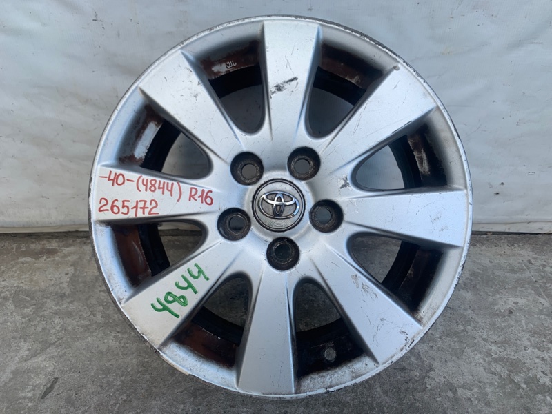 Диск R16 TOYOTA CAMRY 40 06-11 2007 2.4 2AZFXE 42611-06361 Б/У