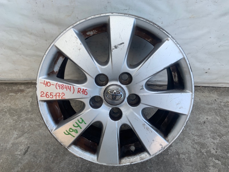 Диск R16 CAMRY 40 06-11 2007 2.4 2AZFXE