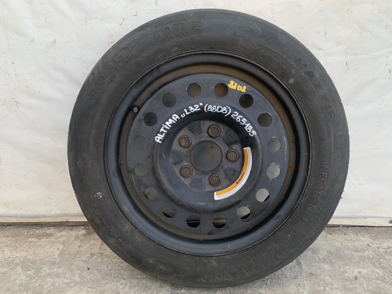 Диск колесный (докатка) NISSAN ALTIMA L32 07-12 2012 Седан 2.5 QR25DE 403008J077 Б/У