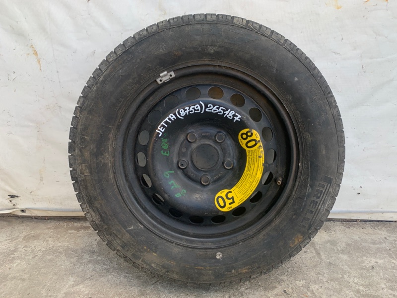 Диск колесный (докатка) VOLKSWAGEN JETTA USA 10-17 2011 2.5 1K0601027H Б/У