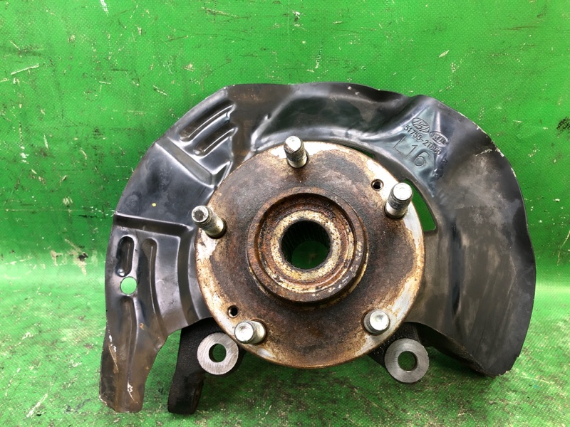 Кулак поворотный передний левый HYUNDAI SONATA YF 10-14 51715-2T010 Б/У