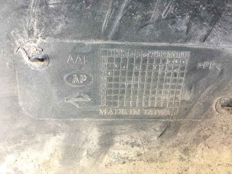 Бампер передний ES350 06-12