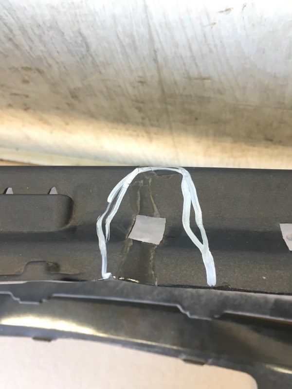 Бампер передний ES350 06-12