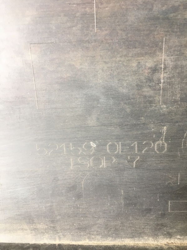 Бампер задний RX350/450 15-22