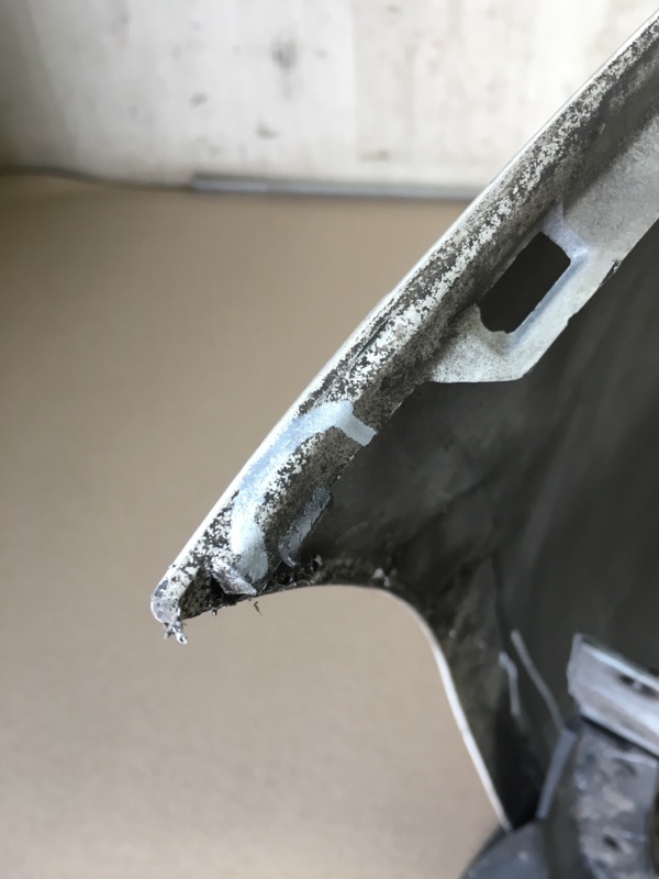 Бампер задний FIESTA 08-17 2012 1.6 C16HDEX