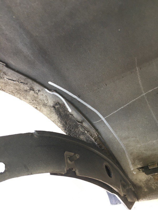 Бампер задний FIESTA 08-17 2012 1.6 C16HDEX