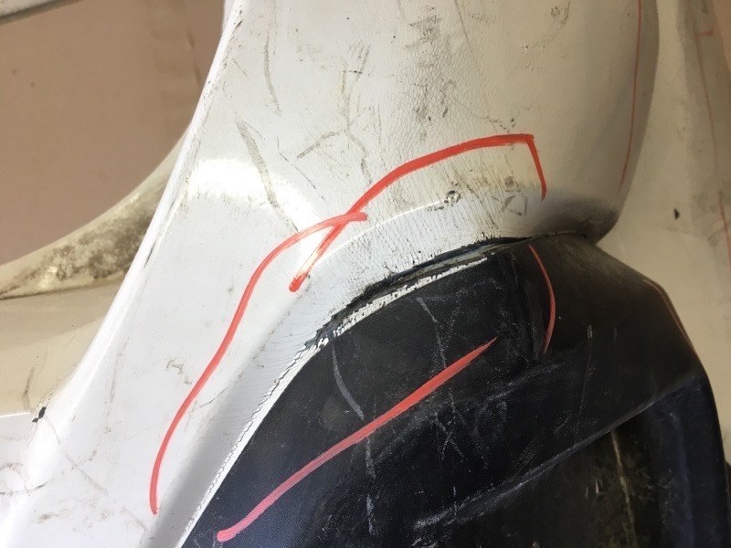 Бампер задний OUTBACK 19-