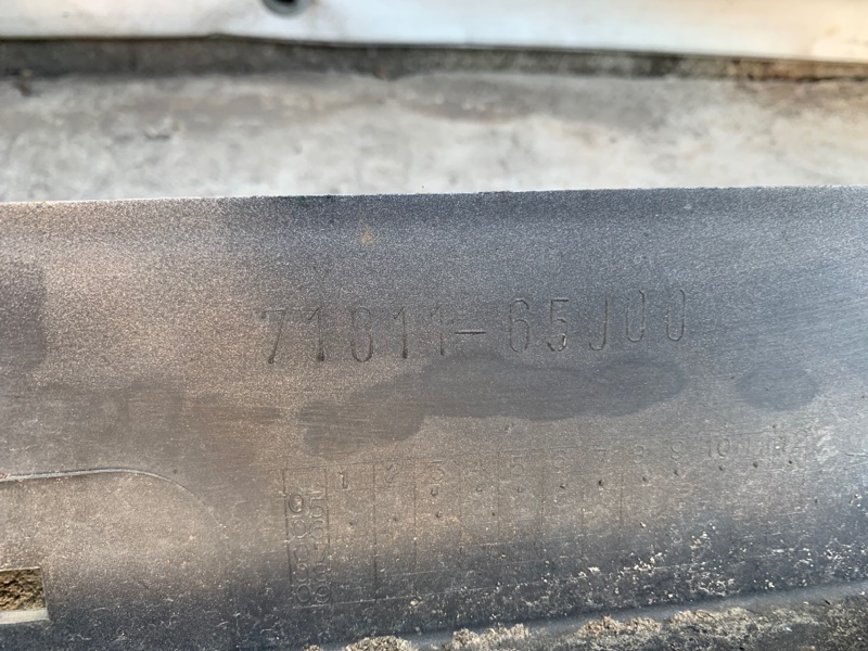 Бампер задний GRAND VITARA 05-15 2007 Внедорожник 2.7 H27A