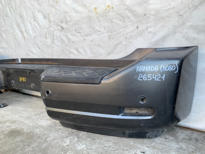 Бампер задний QX56 / TITAN / ARMADA 04-16 2008 VK56DE Бампер задний QX56 / TITAN / ARMADA 04-16 2008 VK56DE