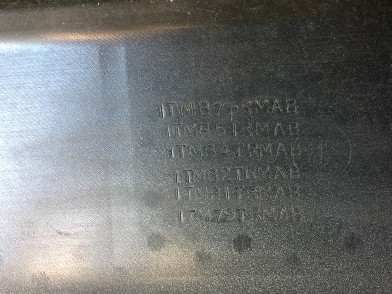 Бампер задний JOURNEY 08-20 2012 Внедорожник 3.6 ERB