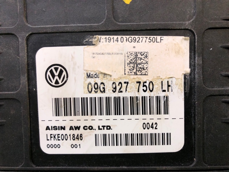 Блок управления АКПП JETTA USA 10-17 2011 Седан CBTA 2.5L Блок управления АКПП JETTA USA 10-17 2011 Седан CBTA 2.5L