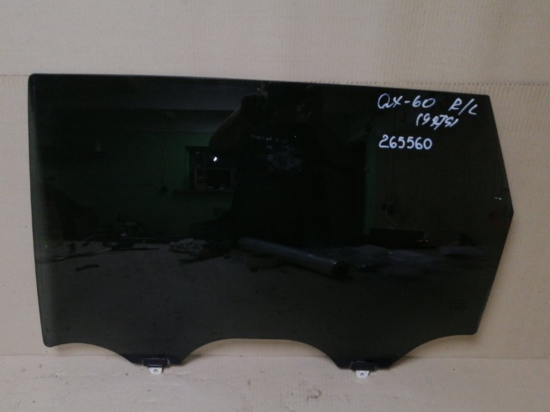 Стекло двери заднее левое INFINITI QX60/JX35 12-20 2013 3.5 VQ35DE 82301-3JA1A Б/У