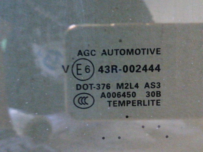 Стекло двери заднее левое QX60/JX35 12-20 2013 3.5 VQ35DE