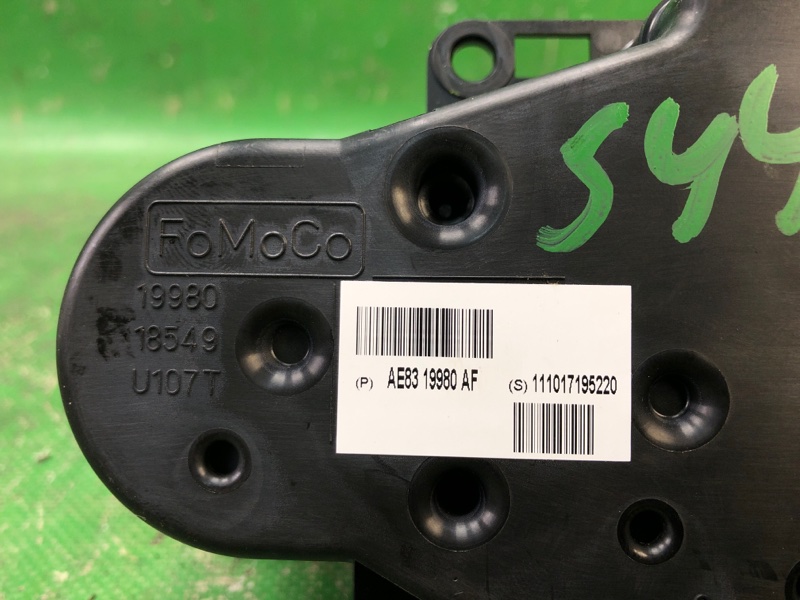 Блок управления печкой FIESTA 08-17 2012 1.6 C16HDEX Блок управления печкой FIESTA 08-17 2012 1.6 C16HDEX