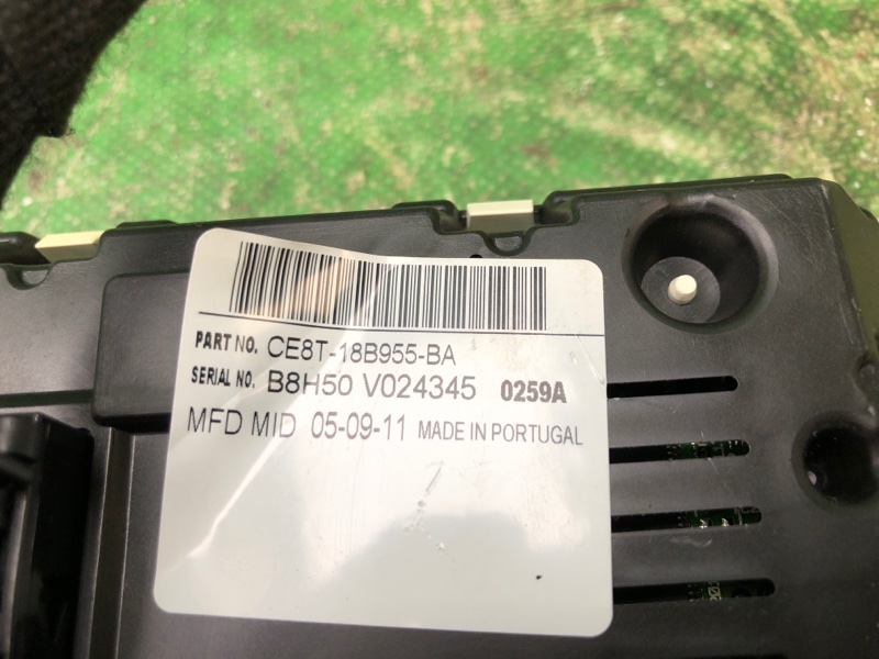 Монитор FIESTA 08-17 2012 1.6 C16HDEX