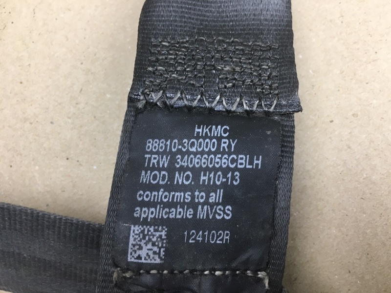 Ремень безопасности передний левый SONATA YF 10-14 2011 YF 2.4 G4KJ Ремень безопасности передний левый SONATA YF 10-14 2011 YF 2.4 G4KJ