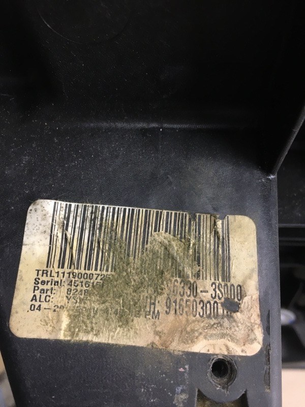 Стеклоподъемник задний левый SONATA YF 10-14 2011 YF 2.4 G4KJ