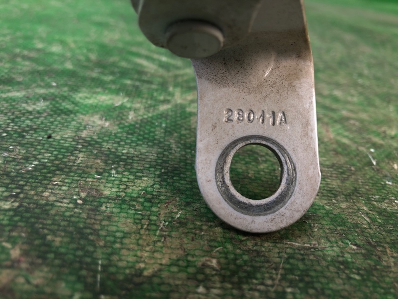 Петля двери верхняя задняя правая FIESTA 08-17 2012 1.6 C16HDEX