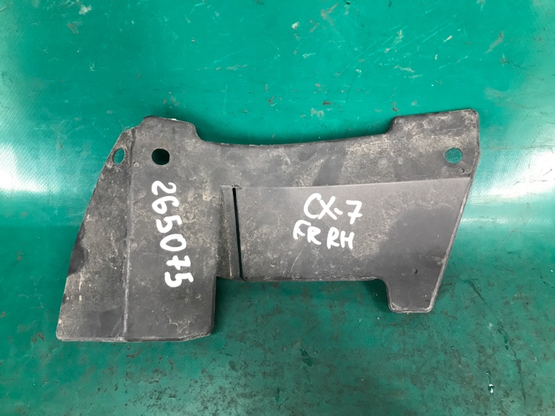 Запчасть защита переднего бампера правая MAZDA CX-7 06-12 Внедорожник EG21-50-1U1C Б/У Защита переднего бампера правая MAZDA CX-7 06-12 Внедорожник EG21-50-1U1C Б/У