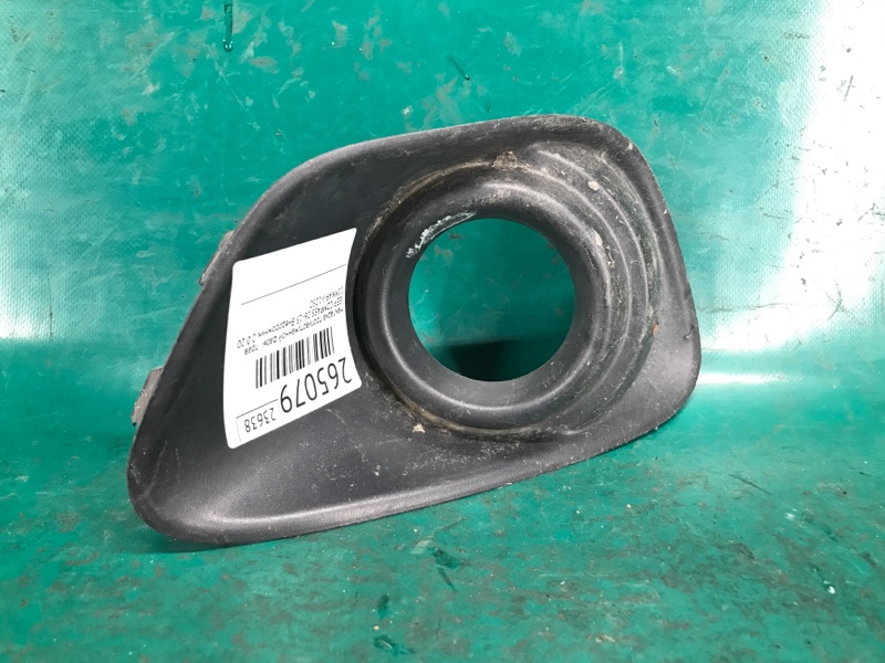 Накладка противотуманной фары правая JEEP COMPASS 06-16 2012 Внедорожник 2.0 68109870AA Б/У