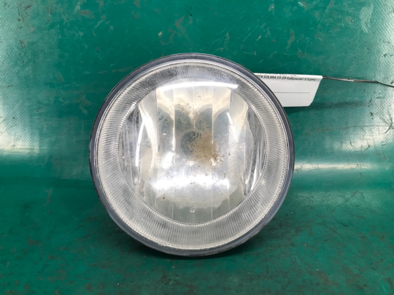 Противотуманная фара правая TOYOTA SOLARA 03-09 2006 Кабриолет 3.3 3MZ-FE 81210-AA030 Б/У
