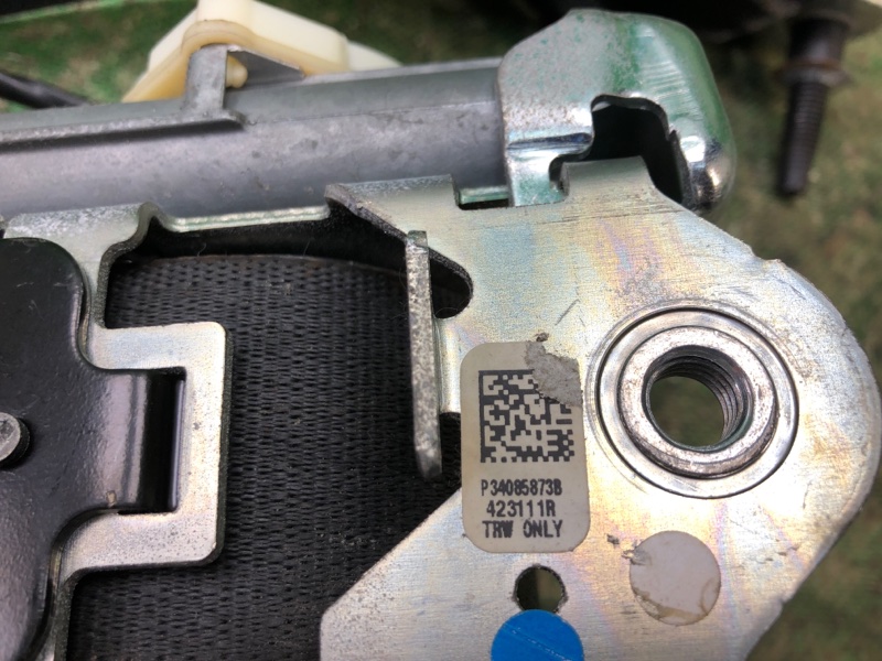 Ремень безопасности передний правый FIESTA 08-17 2012 1.6 C16HDEX