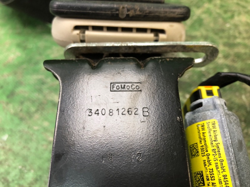 Ремень безопасности передний правый FIESTA 08-17 2012 1.6 C16HDEX